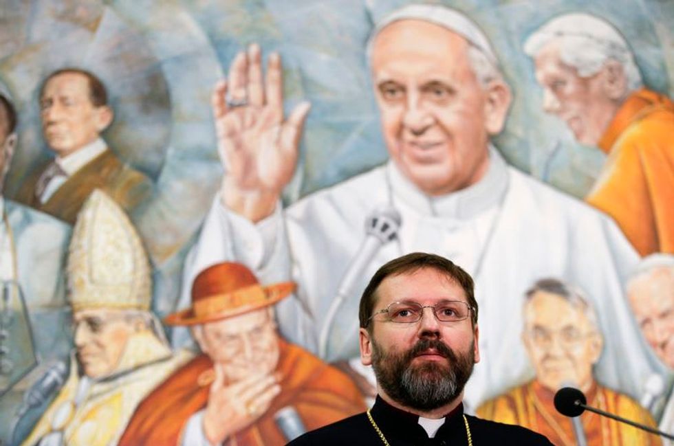 Ukrainian Catholic church says document on blessing same-sex marriage does not apply