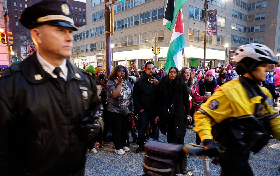 Protesters arrested at a pro-Palestinian march in Philly during Christmas shopping rush