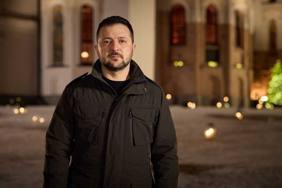 Zelensky sends Christmas greetings: 'In the end, darkness will lose'