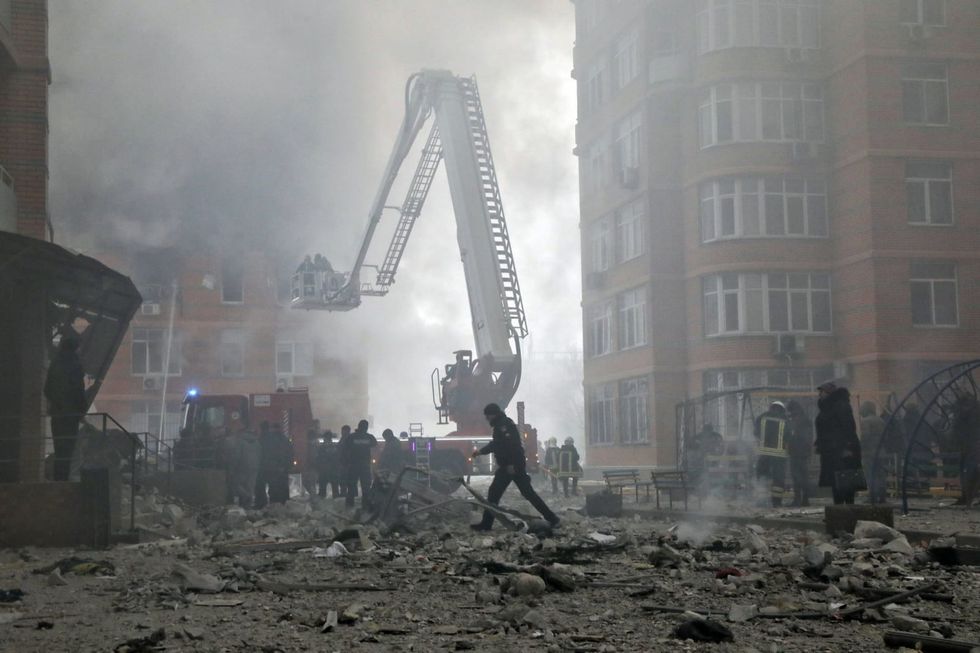 Russia pummels Ukraine with worst air assault since start of war