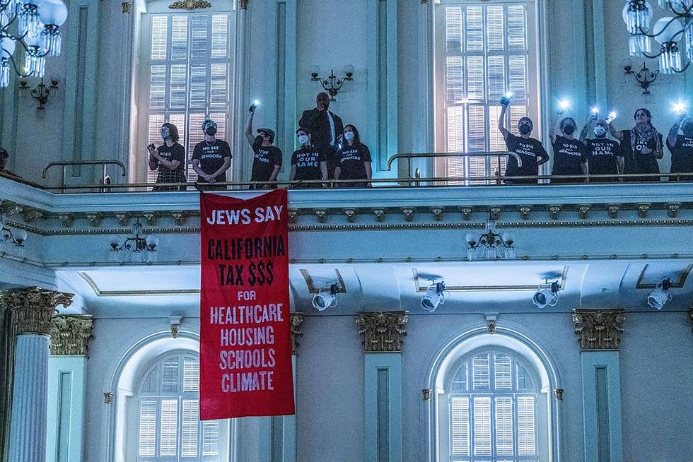 California Assembly disrupted by Capitol protesters calling for Israel-Hamas war cease fire