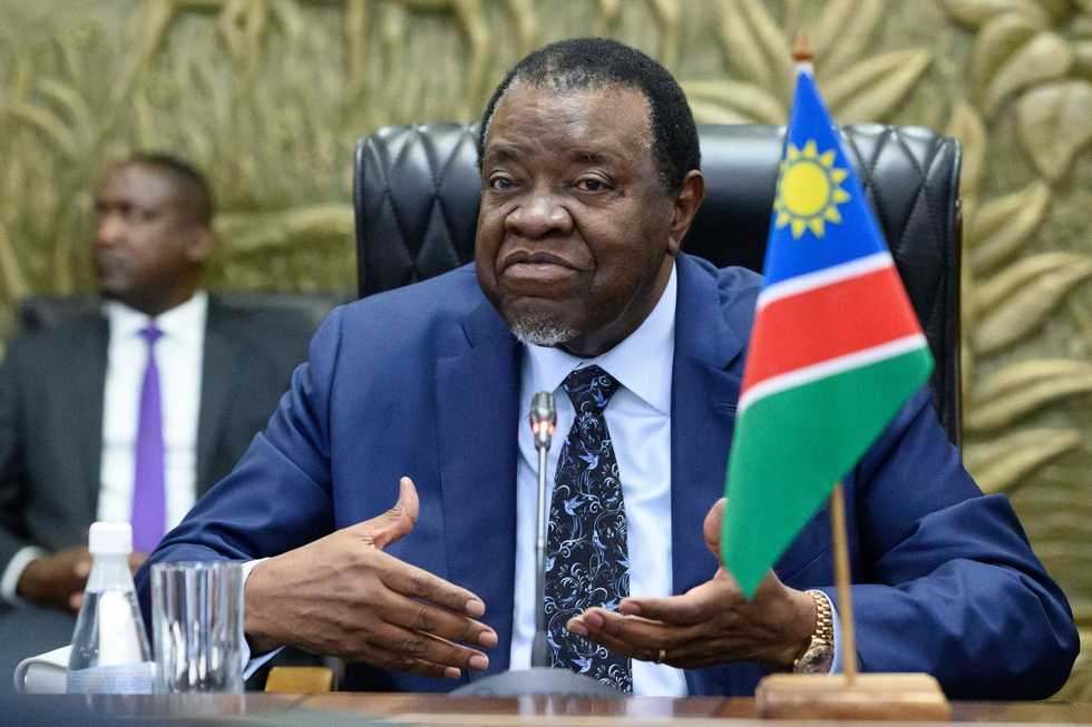 Namibian President Hage Geingob dies