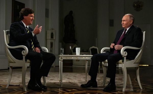 Putin praised in Russian state media after Tucker Carlson interview