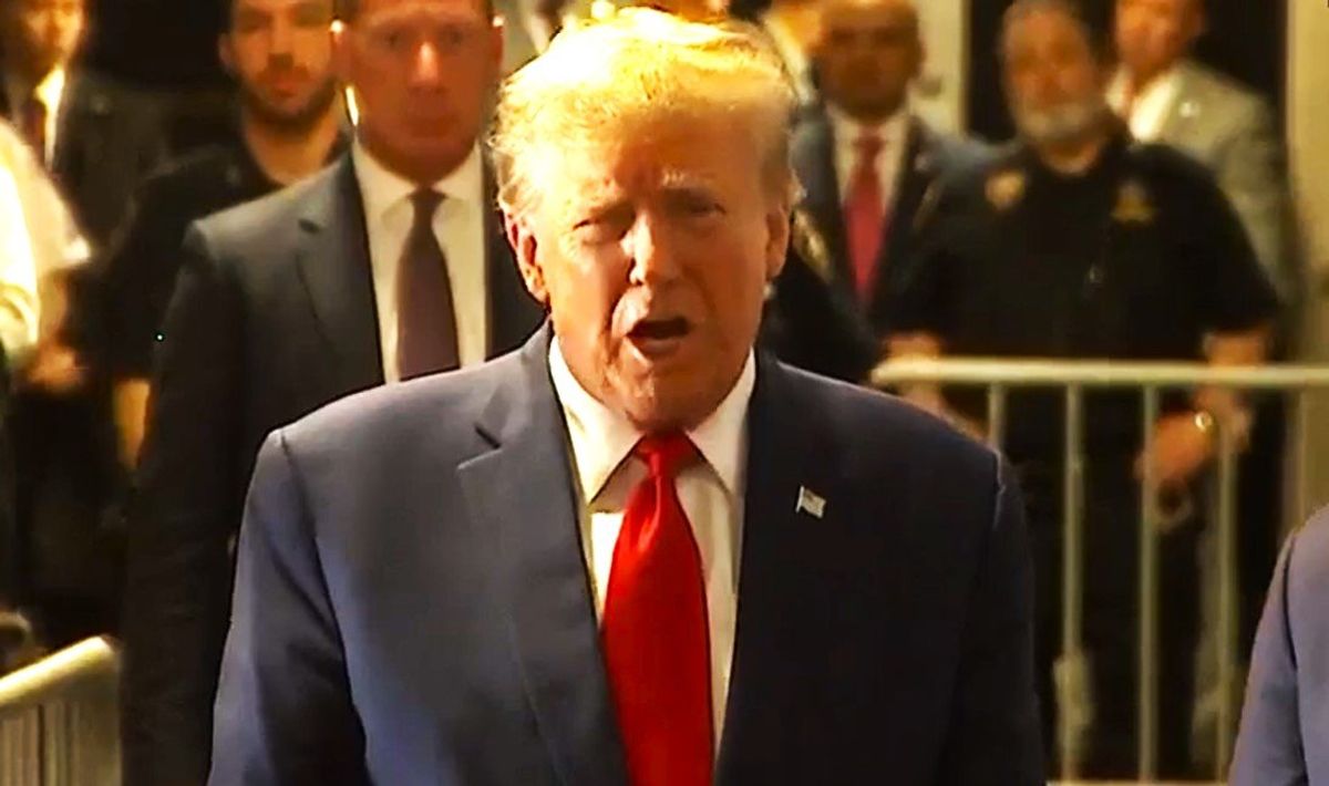 'Even if guilty there's no crime!' Trump uncorks furious courthouse rant
