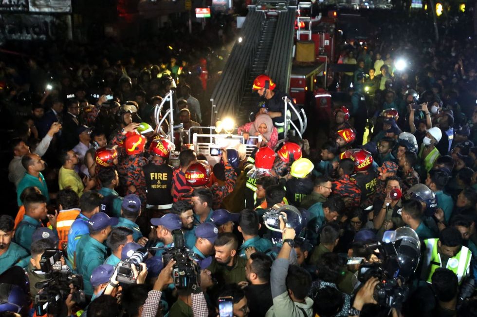 Fire at commercial building kills 44 in Bangladeshi capital Dhaka