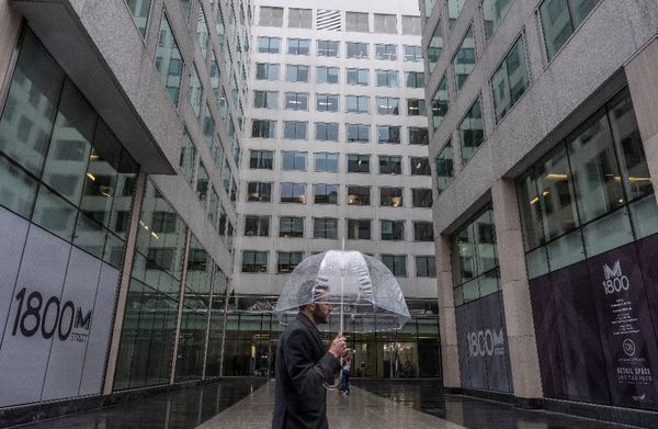 U.S. embrace of remote working empties offices, weighs on banks