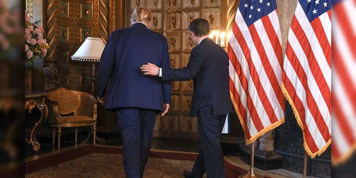 'One broken man abused by another broken man': Trump-Johnson presser ridiculed online