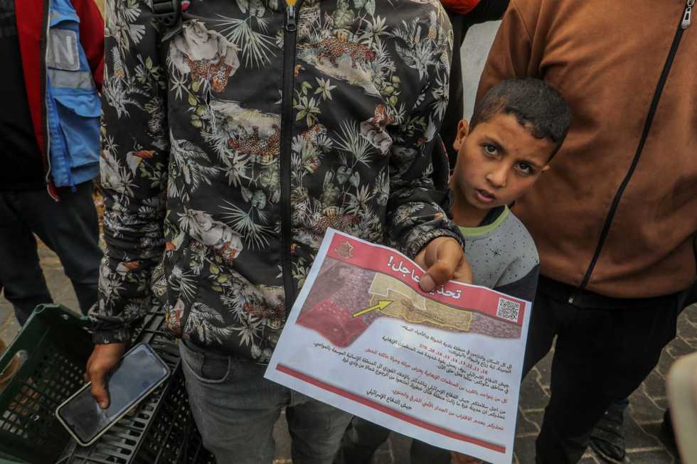 UNICEF warns incursion into Rafah would threaten 600,000 children