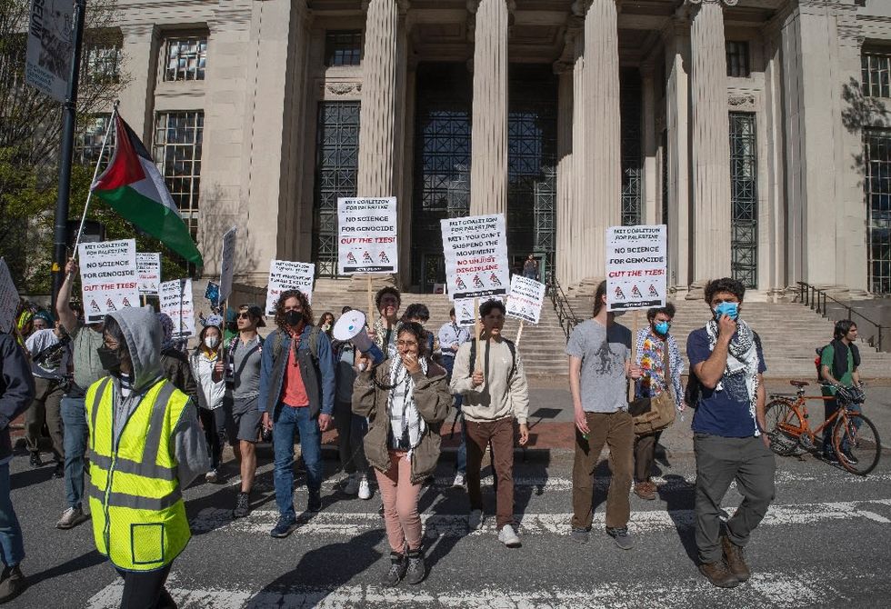 Multiple arrests as U.S. police clear MIT, UPenn Gaza protests