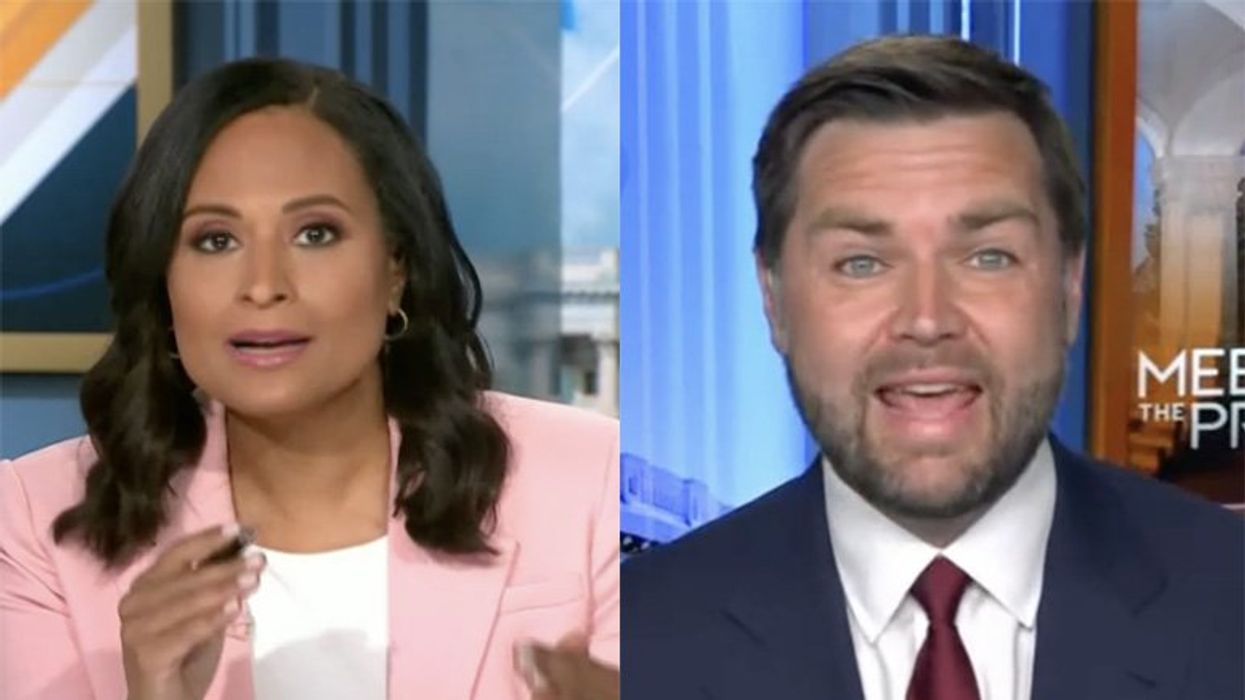'I have to hit pause here': J.D. Vance flips out on NBC's Welker as she fact-checks him
