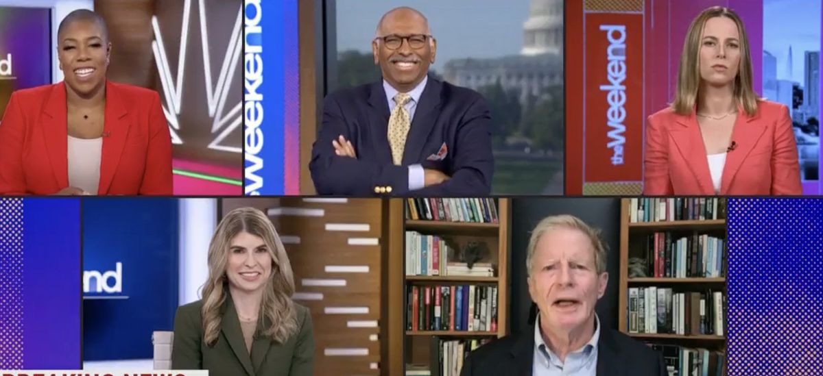 Watch: Michael Steele busts out laughing as strategist explains Trump's new voter problem