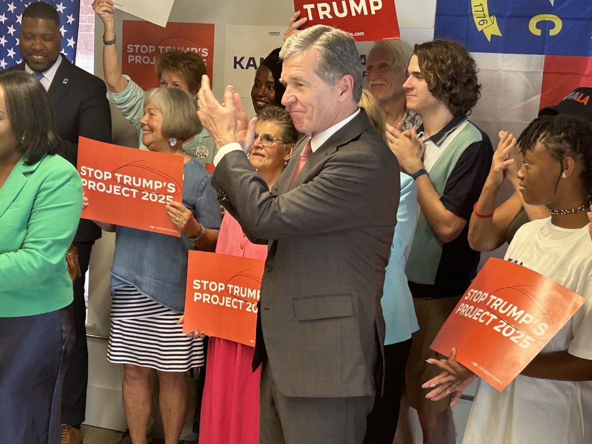 'What MAGA is about': Roy Cooper slams Trump for questioning Harris' race