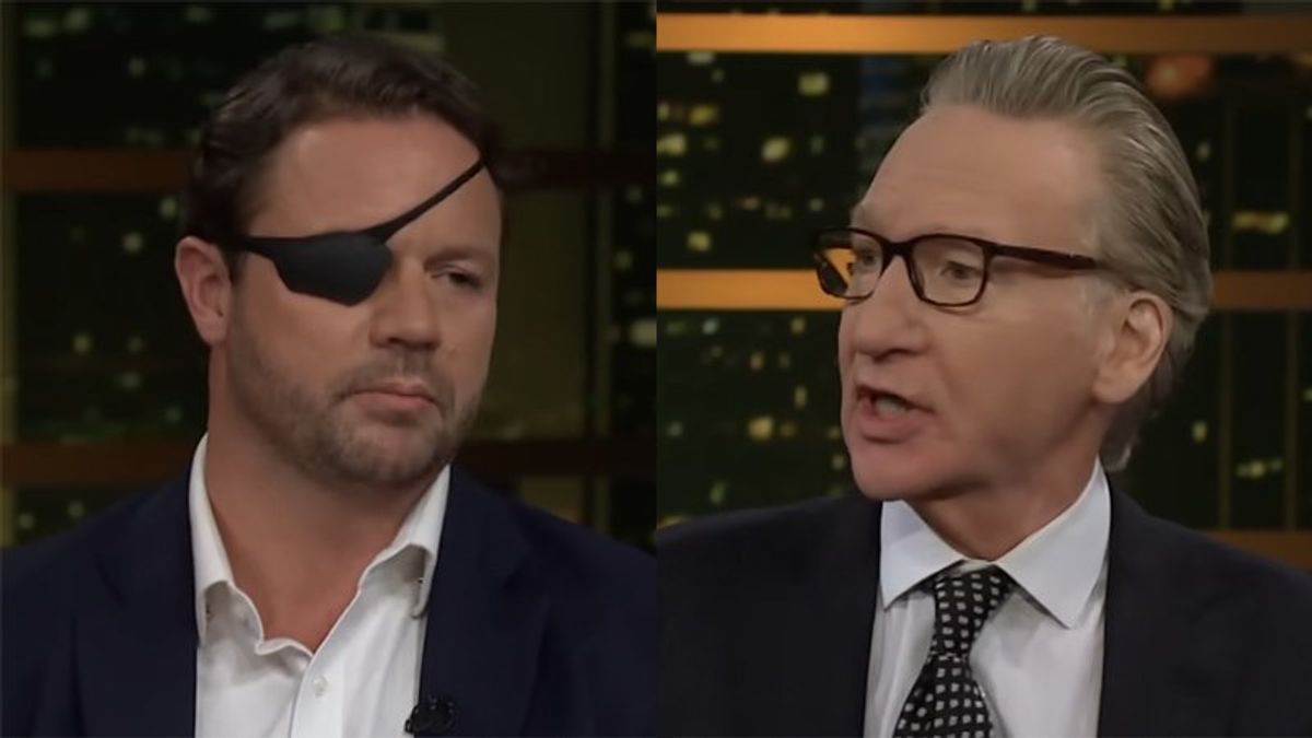 Real Time's Bill Maher gets in Republican's face after he defends Trump over Jan. 6