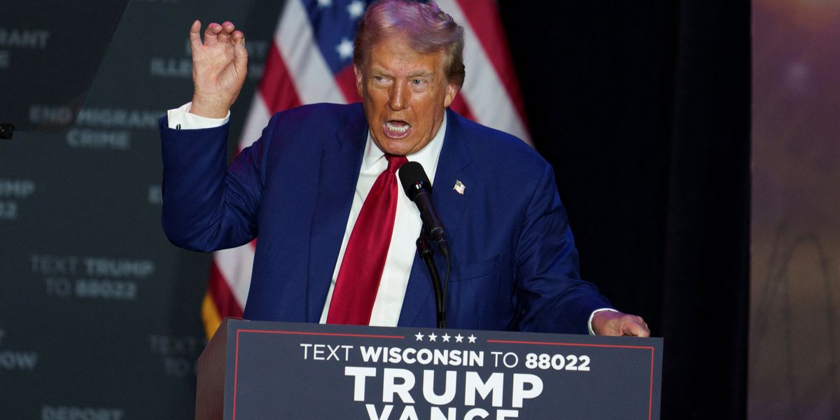 'Openly fascist': Trump campaign stuns onlookers by sharing his 'enemy within' double-down