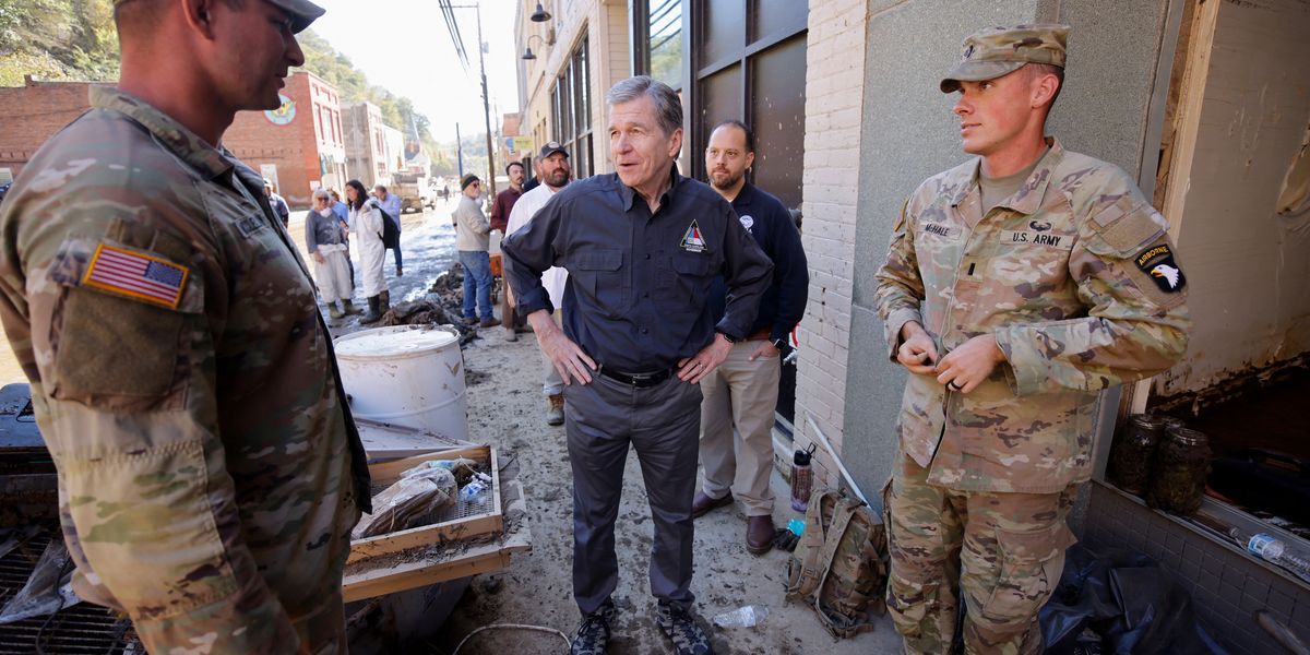 Govenor Cooper Riots 'Flat out lie': N.C. governor slaps back as Trump levels new ...