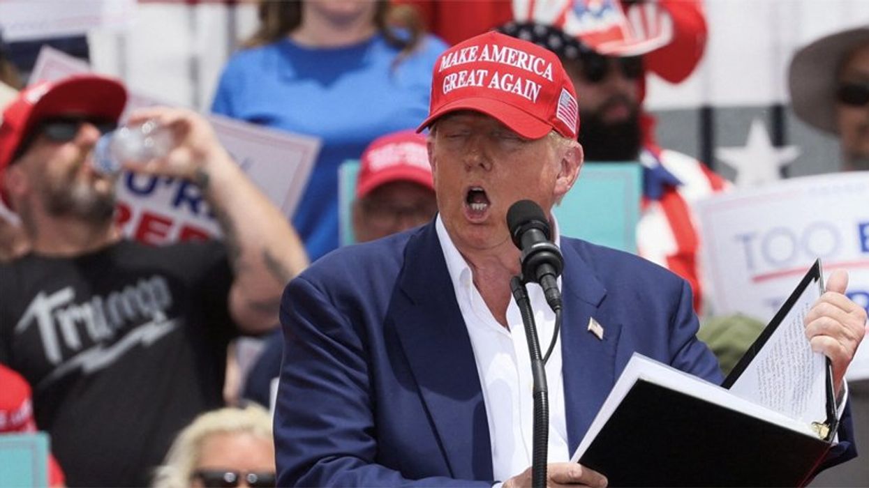 Watch: Trump holds rally in battleground Michigan as election clock ticks down