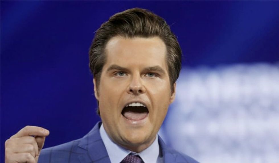 Matt Gaetz makes threat to return to Congress and expose ex-colleagues