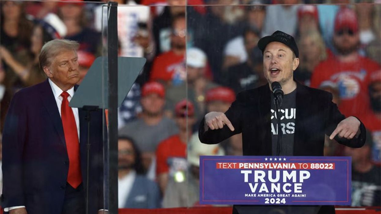 Elon Musk undercuts Trump's big new announcement and says they 'don't have the money'