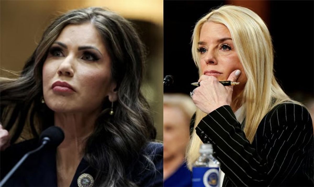 Noem and Bondi given marching orders from Trump to go after lawyers, law firms: report