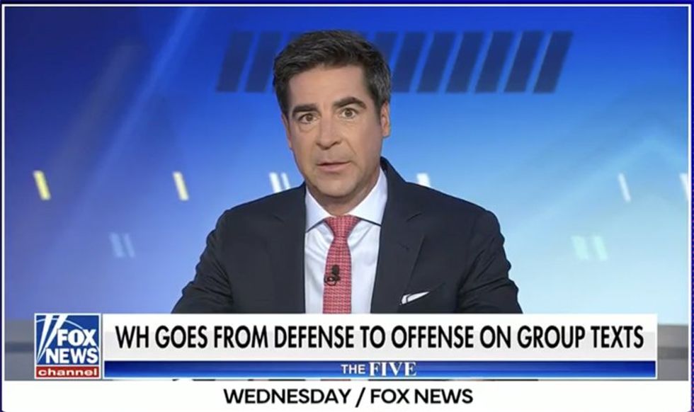 'A large bucket of stupid': Ex-GOP lawmaker hammers Fox News host's Signal chat comments