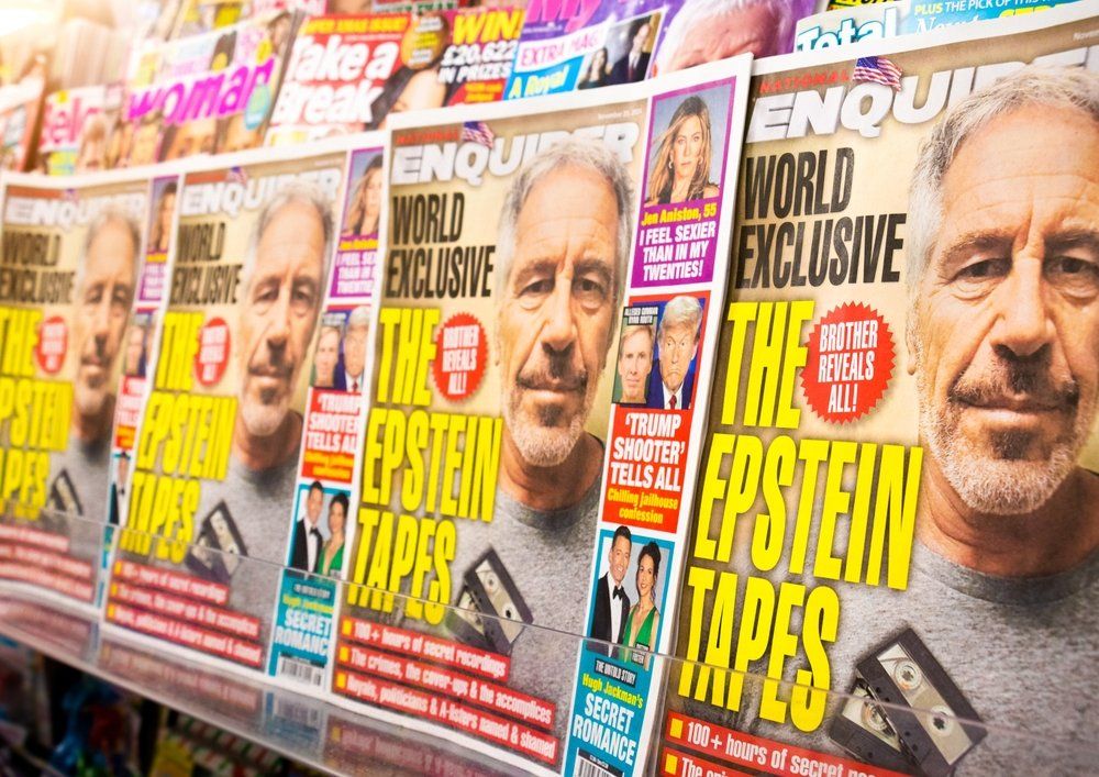 Jeffrey Epstein front pages