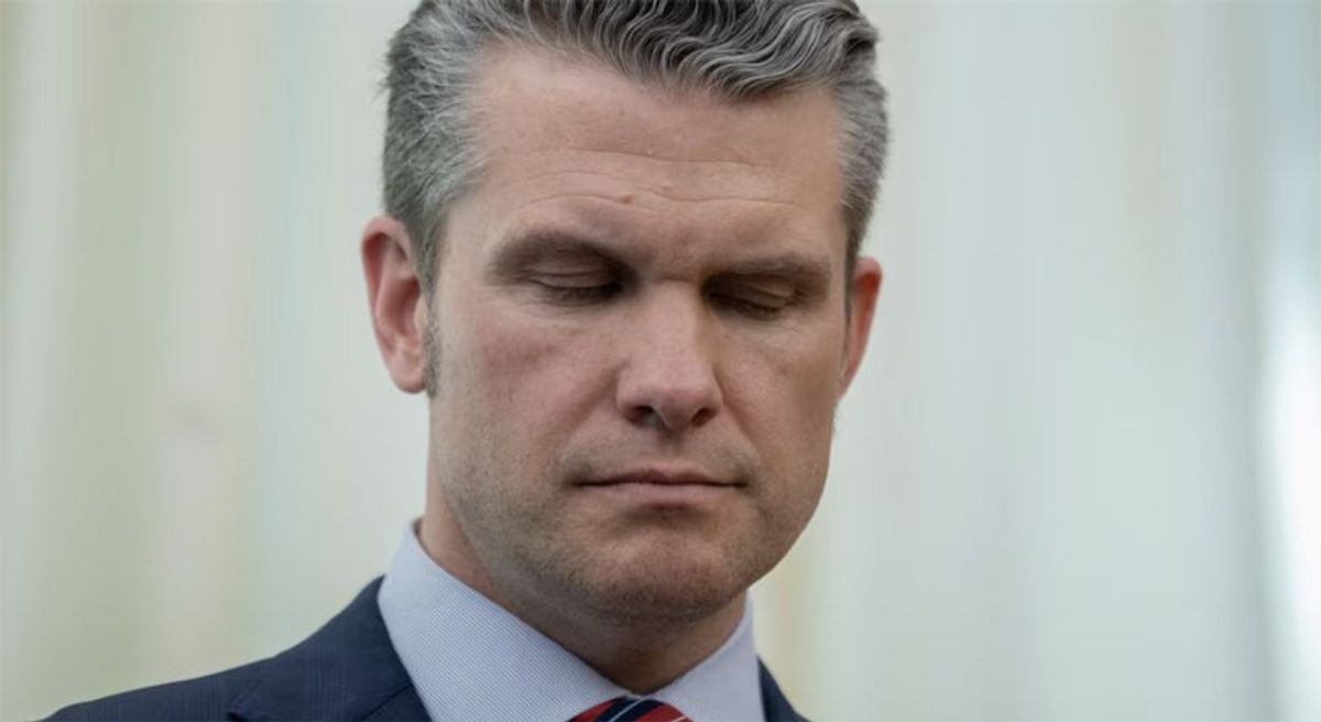 'Maybe they're letting him hang': MSNBC panel stunned by 'awkward' Pete Hegseth decision