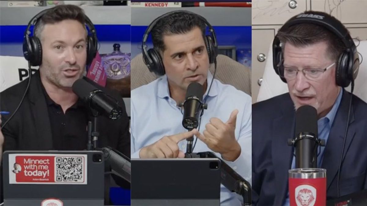 Watch: Pro-Trump podcasters lower the boom on his 'messy' first 100 days
