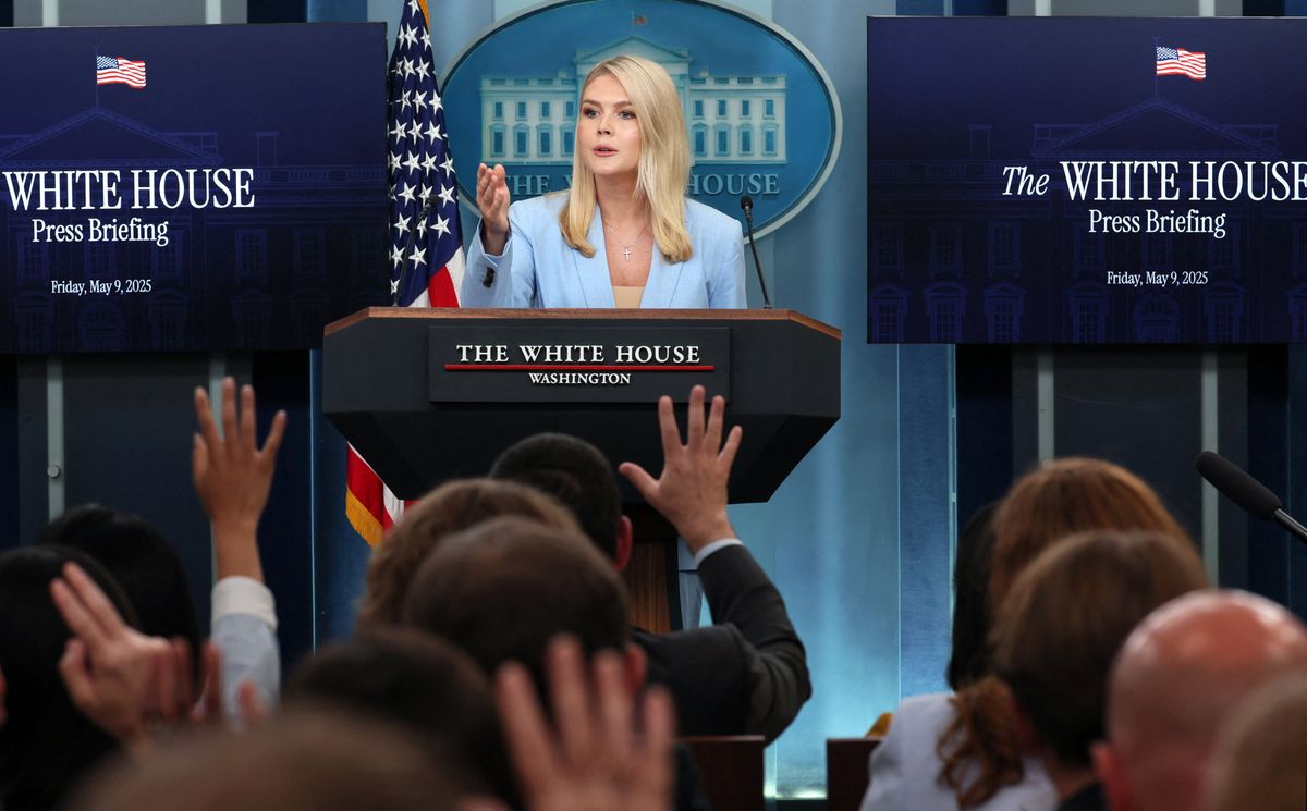 'Thou shalt not lie': Karoline Leavitt ridiculed as she gripes about Trump hardships