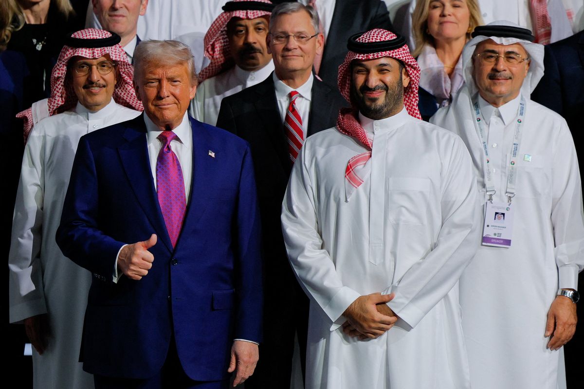 'Basically yelling': Critics read between the lines in 'tired' Trump's Saudi speech