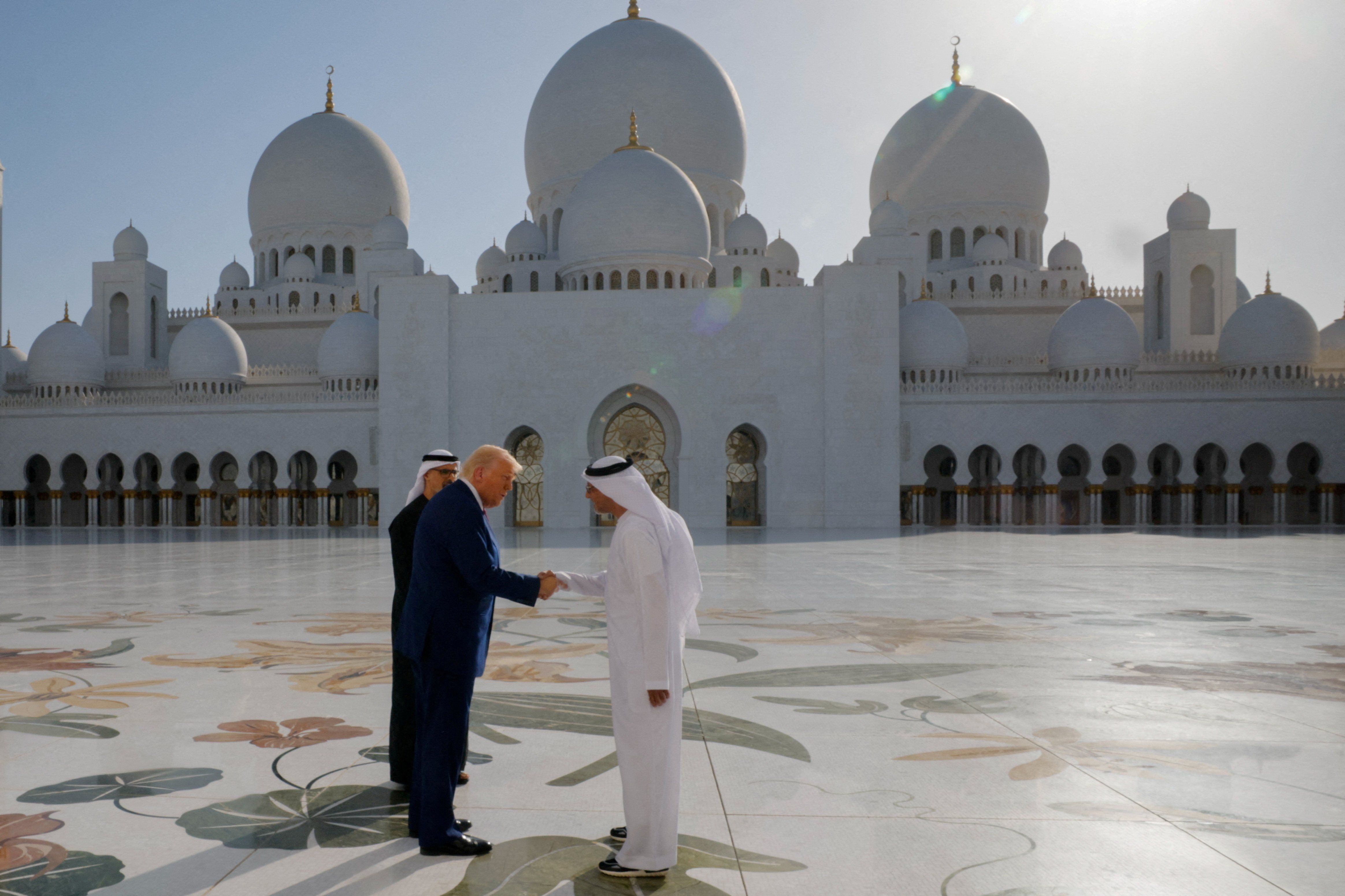 Trump in Abu Dhabi