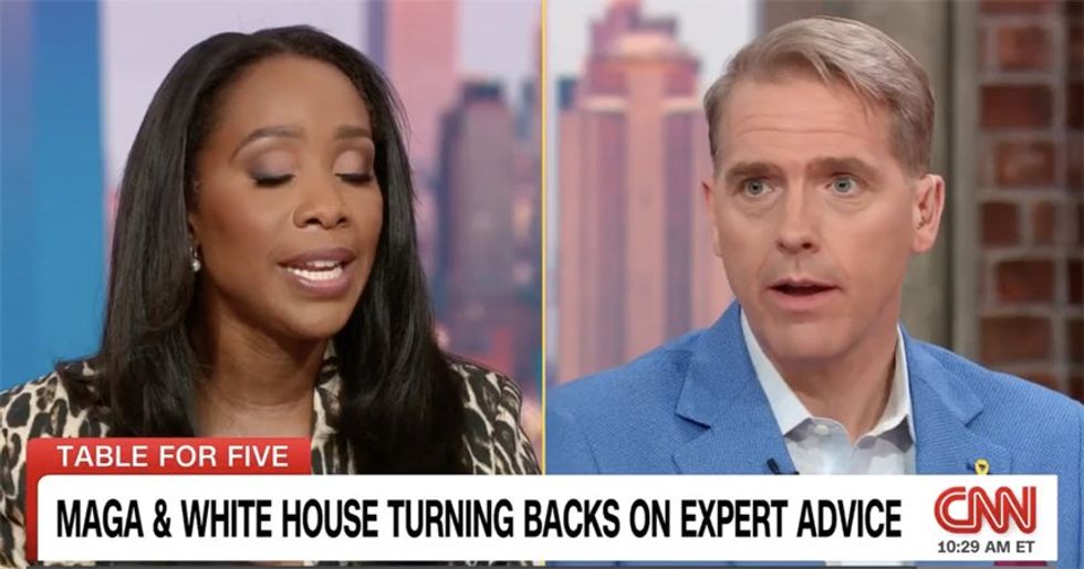 'No one voted for that, Scott': CNN's Jennings scolded over Trump's cancer cuts