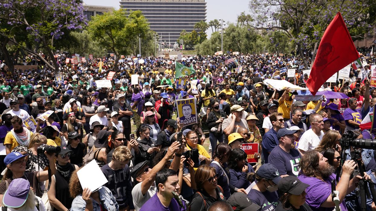 More than 1,800 rallies to swarm US streets as Trump readies Marines in LA