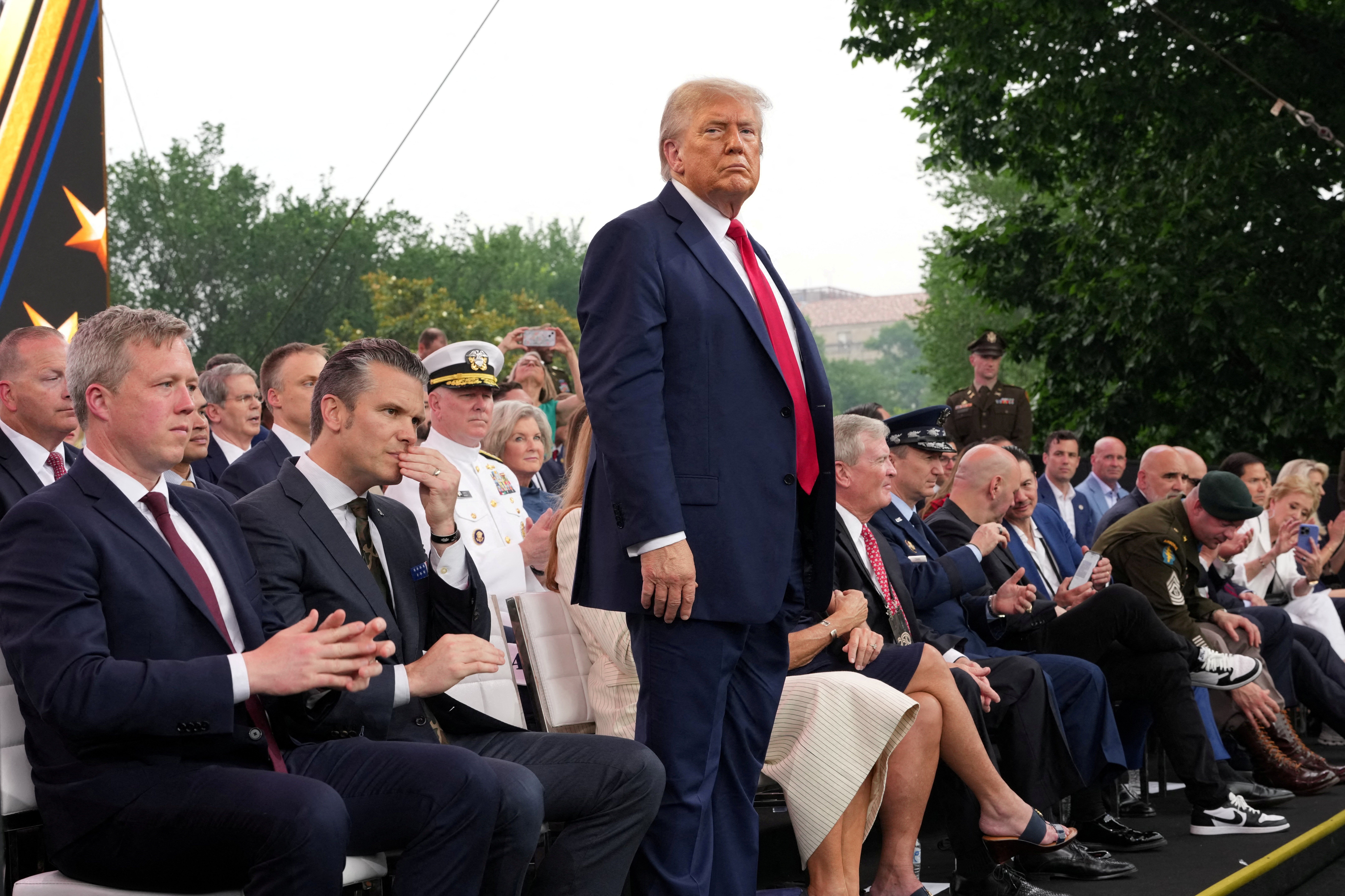 Trump parade