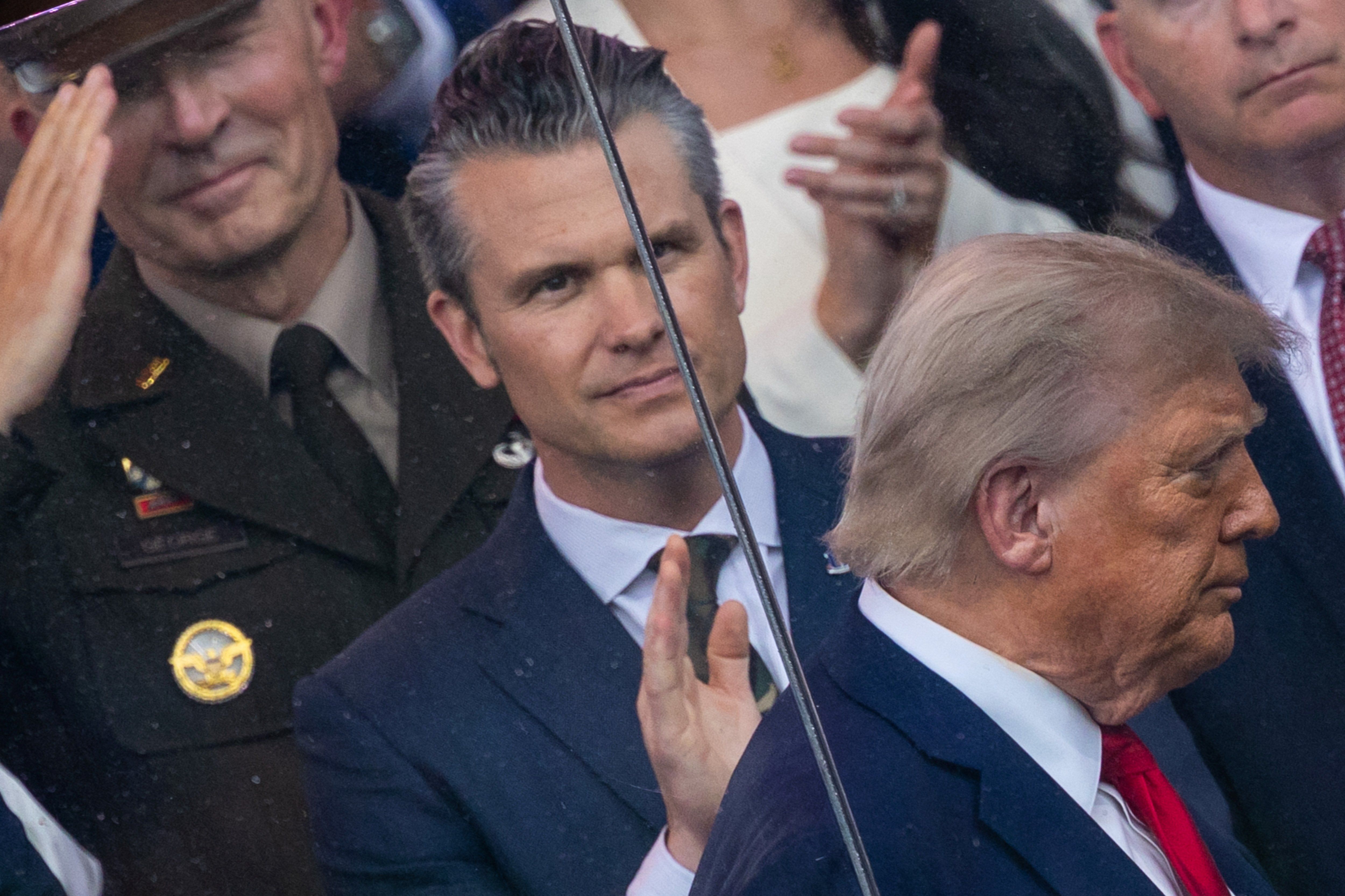 Hegseth and Trump