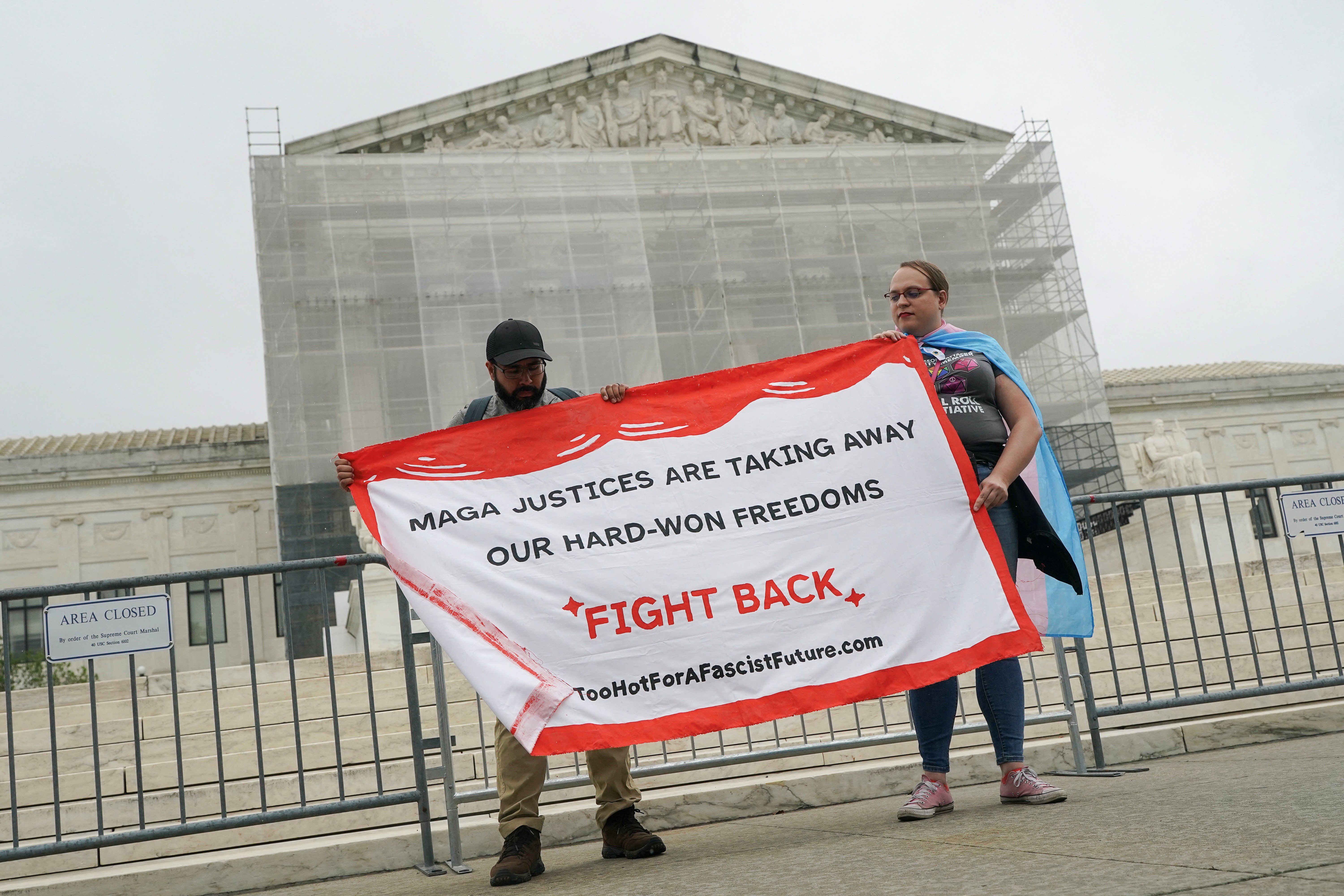 Supreme Court protesters