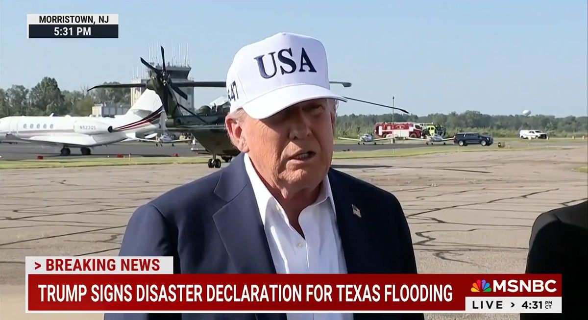 Watch: Trump offers 'controversial statement' to reporters