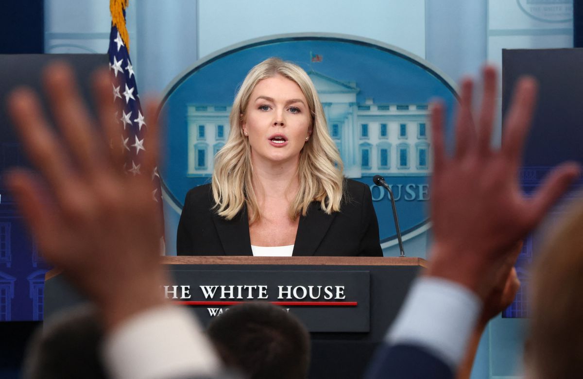 'A depraved lie': Karoline Leavitt lashes out at Dems blaming Trump after flood