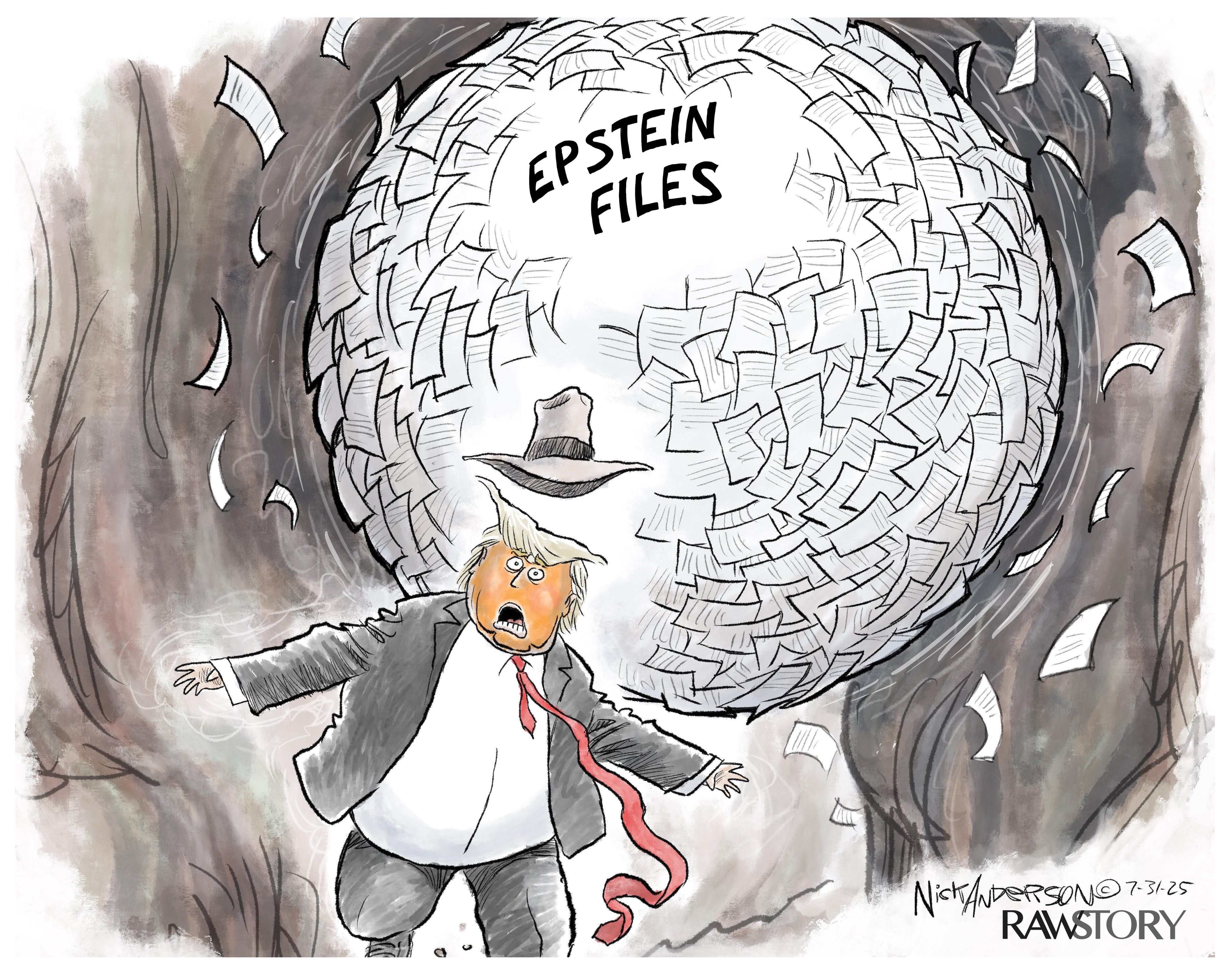 Donald Trump cartoon