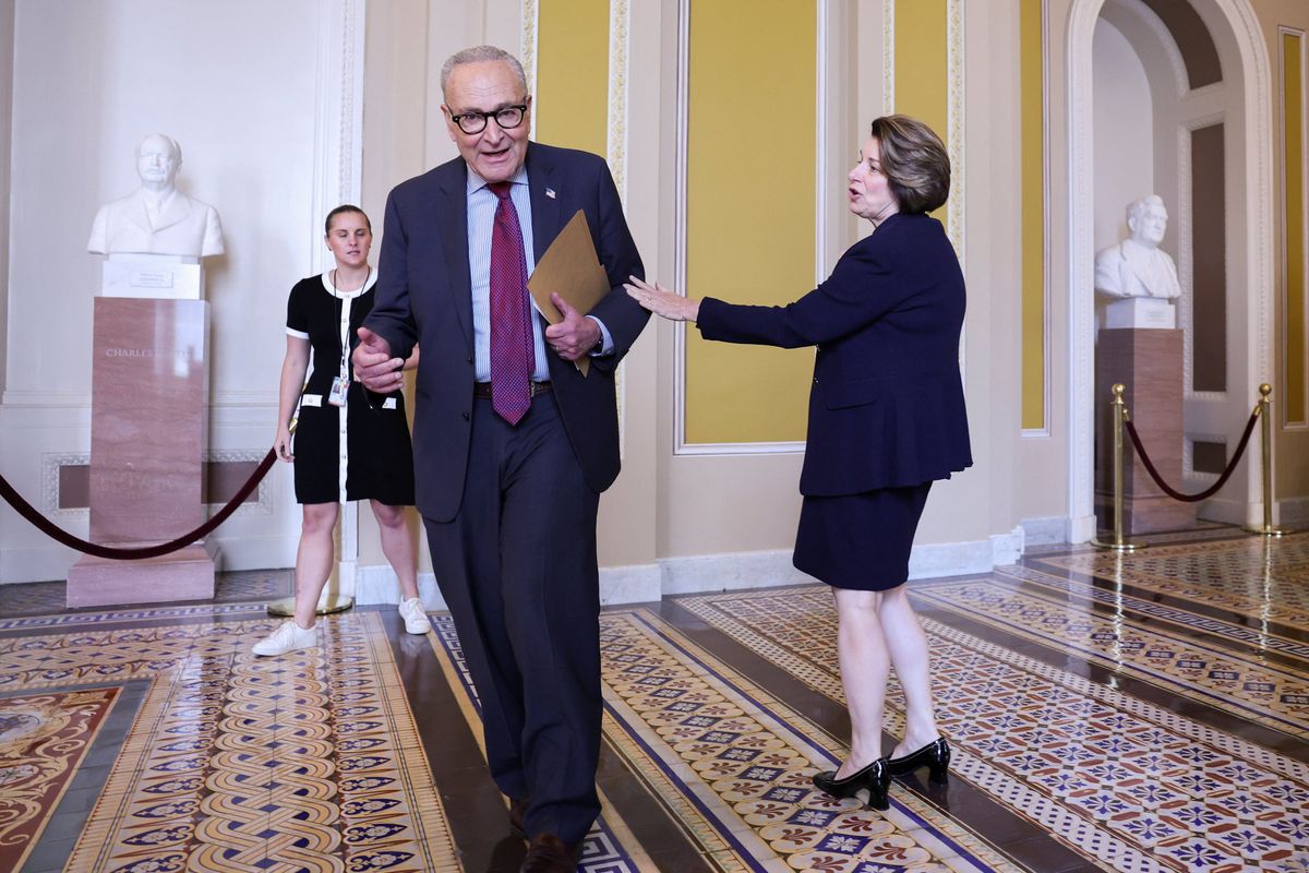 'Pathetic': Schumer feels heat as critics fear he's signaling he'll cave to Trump