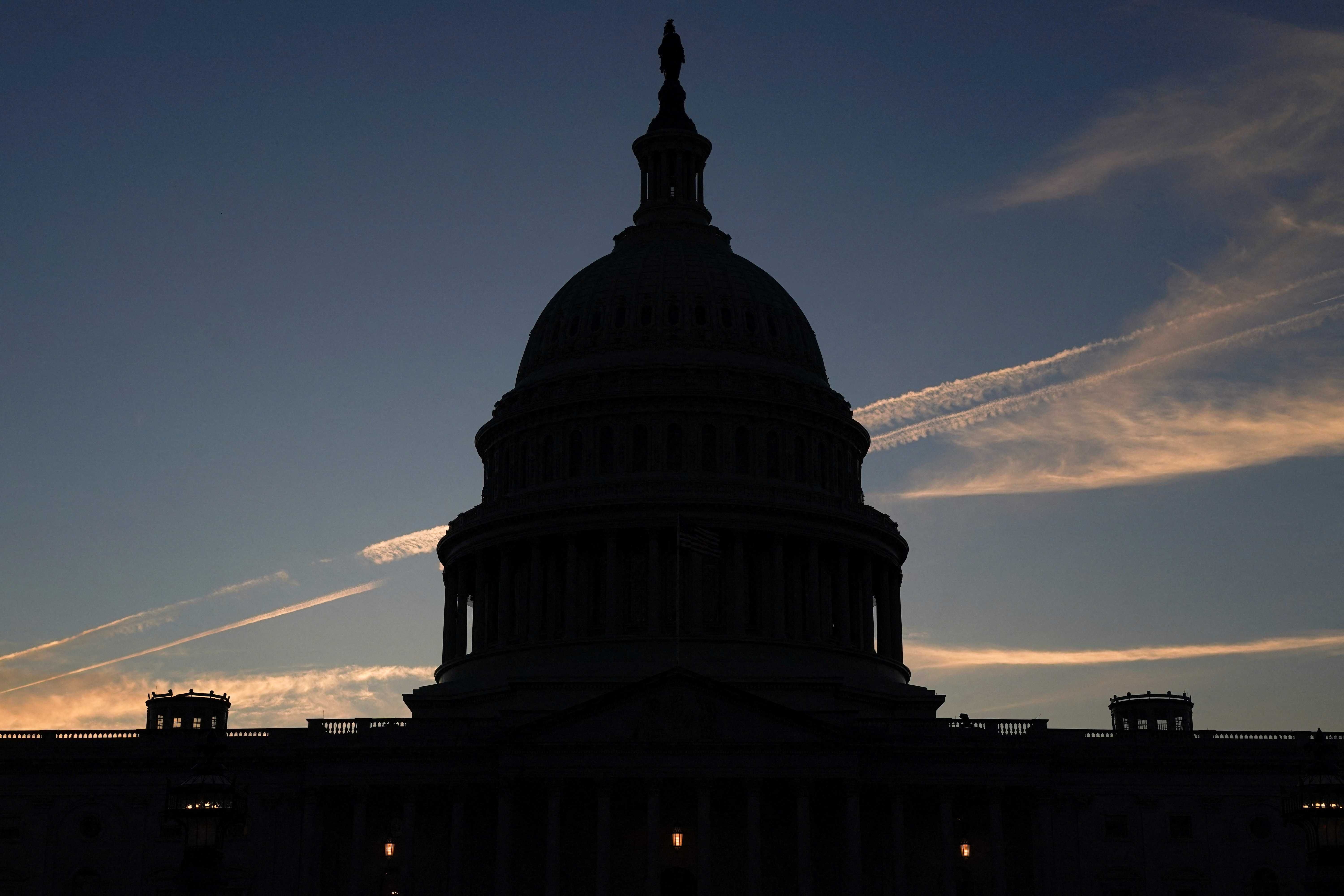 Capitol Dome at dawn