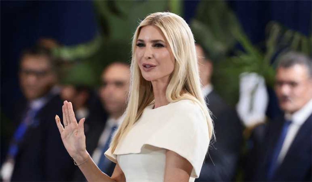 'Applauded for simply showing up': Ivanka buried over treaty signing star turn