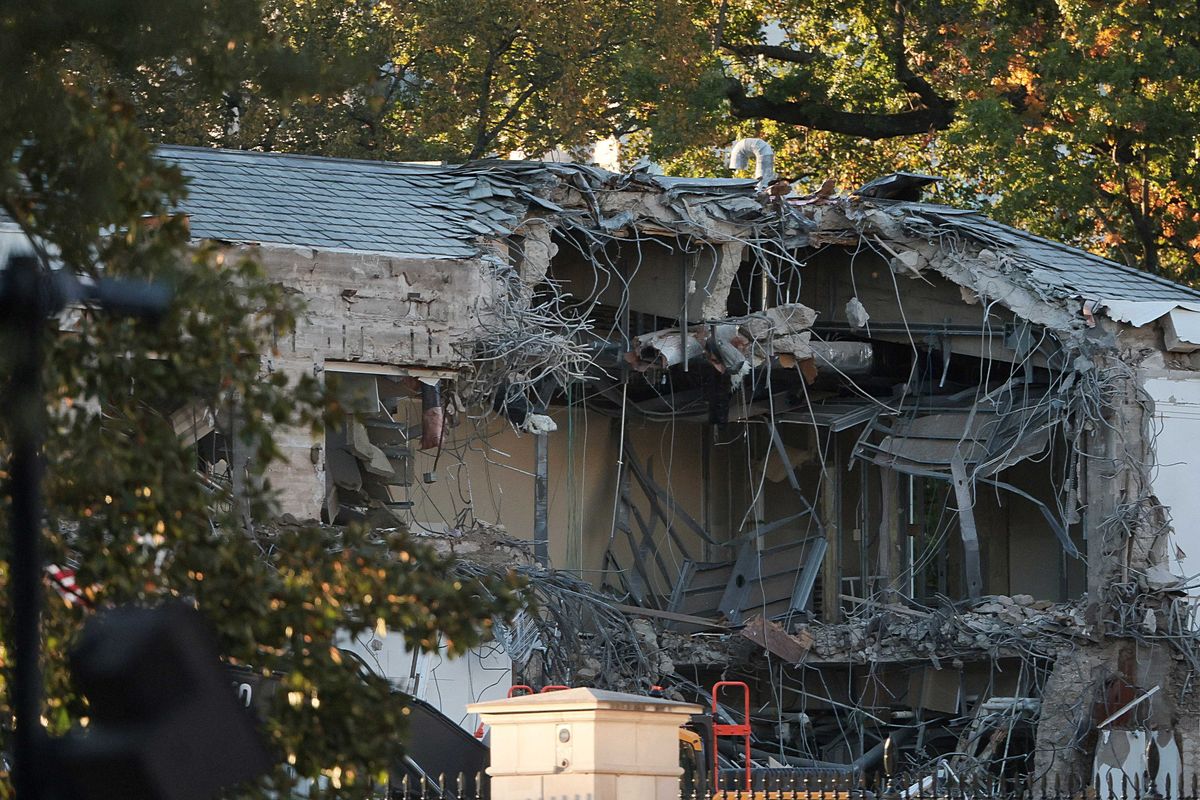 'Losers': White House rages as shock demolition of East Wing gets furious backlash