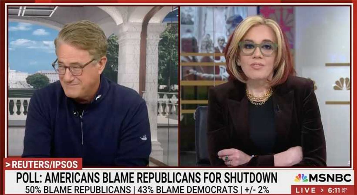 'Boom!' Morning Joe laughs out loud as crushing poll delivers devastating news to GOP
