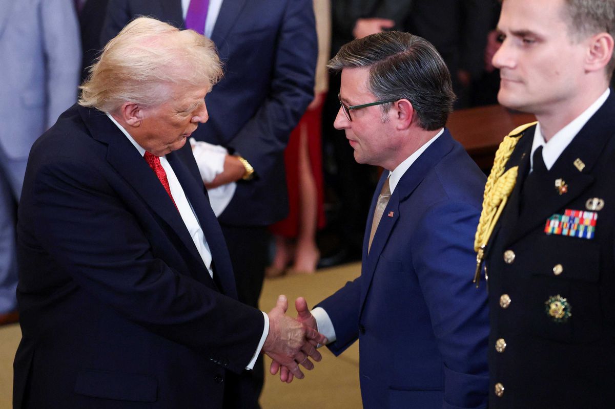 ‘I’m the speaker and the president!’ Trump humiliates Mike Johnson in private conversation