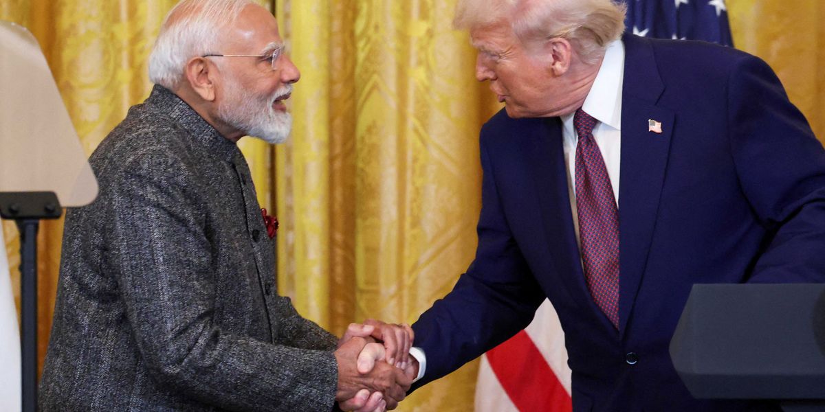 'Whoa!' Trump mimics Indian Prime Minister's accent in bizarre speech