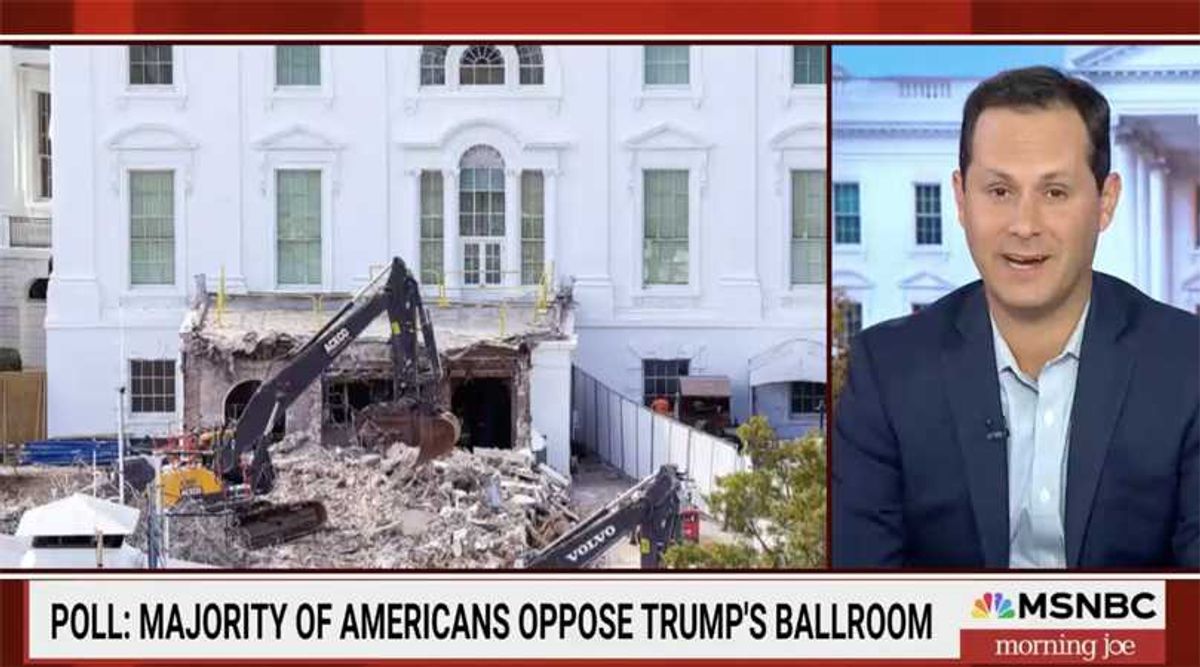 'Oh my God!' MSNBC hosts laugh at sad support for Trump's 'Marie Antoinette Ballroom'