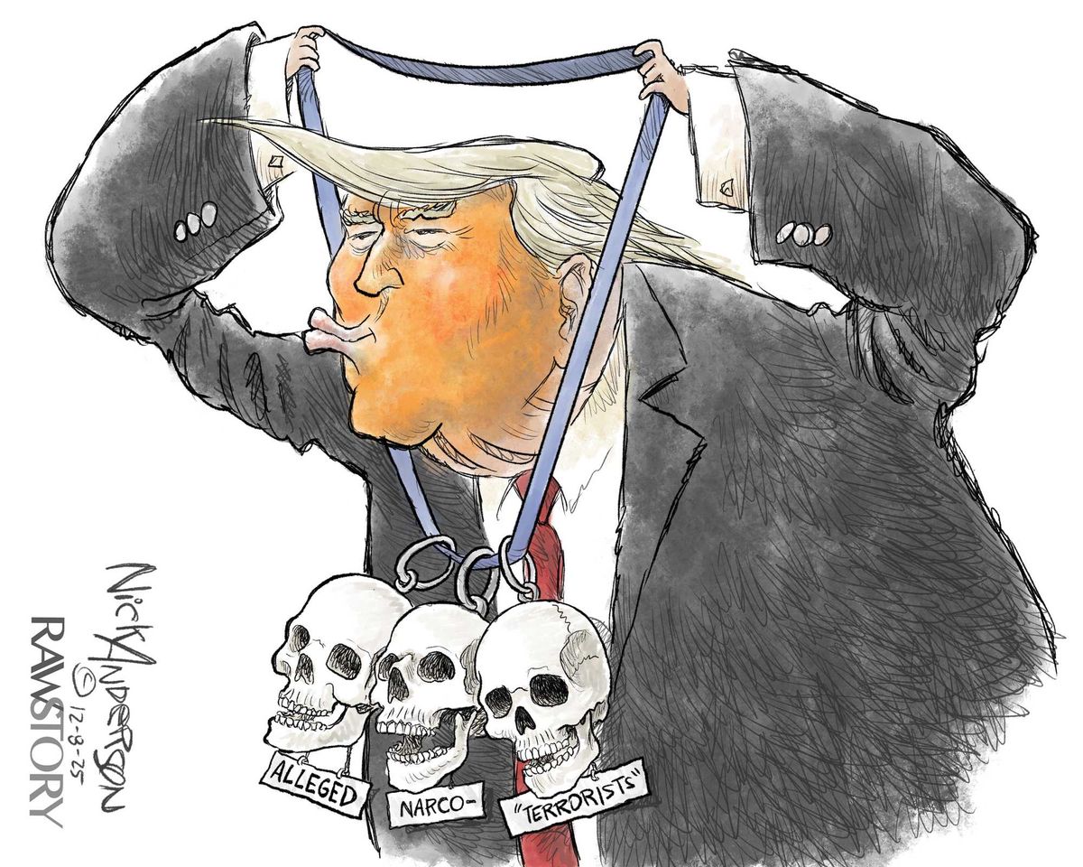 Trump shows off his new prize