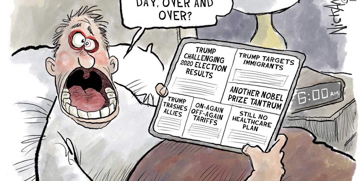 Trump's Groundhog Day nightmare