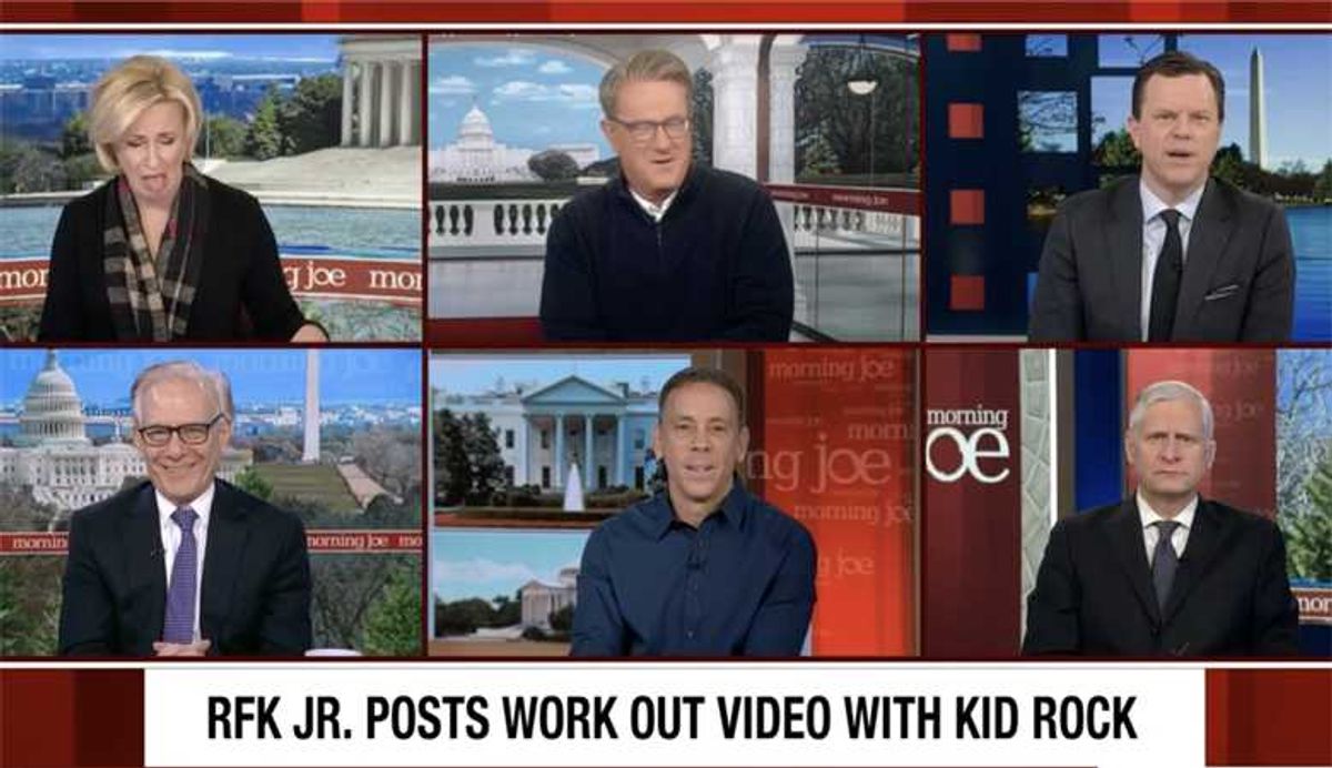 'Can't unsee this': MS NOW panel goes off the rails over 'lunkhead' RFK Jr. video