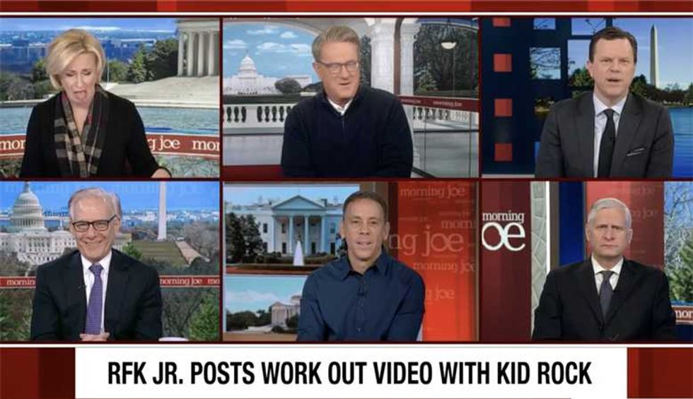 'Can't unsee this': MS NOW panel goes off the rails over 'lunkhead' RFK Jr. video